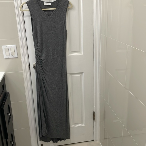 ALC high-low gray dress - Picture 1 of 4